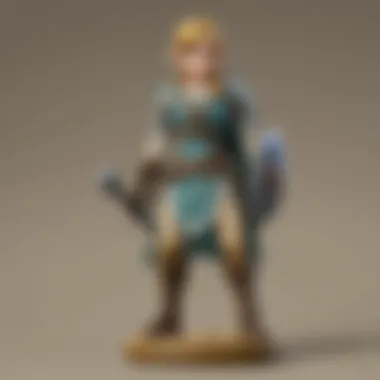 A collection of various amiibo figures, including the BotW Guardian, emphasizing their collectible nature.