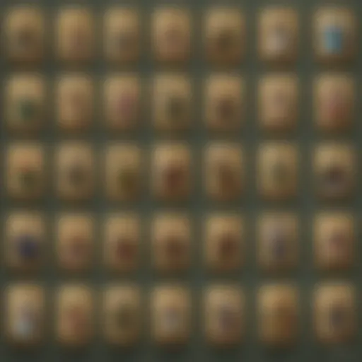 Amiibo tag collection featuring various Zelda characters