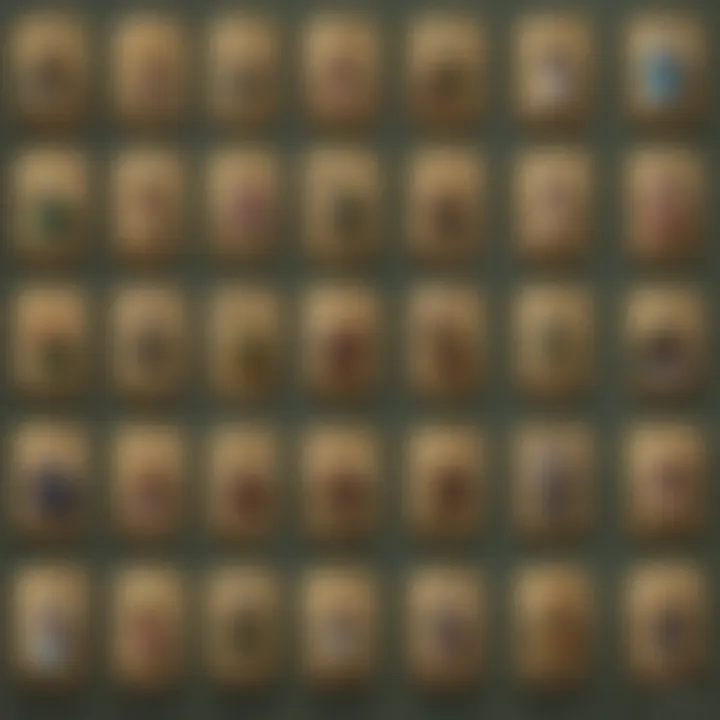 Amiibo tag collection featuring various Zelda characters