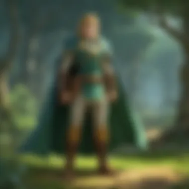 The Legacy of the Magic Cape in Zelda Lore An artistic depiction of the Magic Cape's historical significance