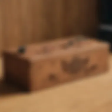 Custom Nintendo Switch Dock with Artistic Wood Paneling
