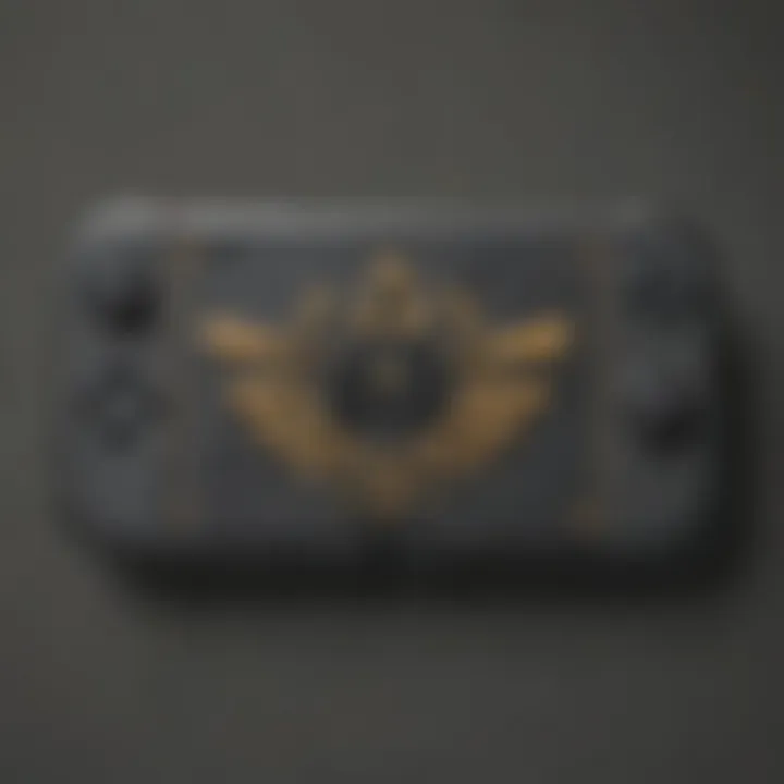 Side view of the Breath of the Wild Switch case highlighting material quality