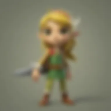 Captivating Wind Waker HD character design