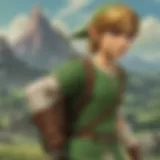 A glimpse into the past through Link's captured memories