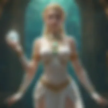 Celestial Aura Surrounding the Goddess Pearl Celestial Aura Surrounding the Goddess Pearl