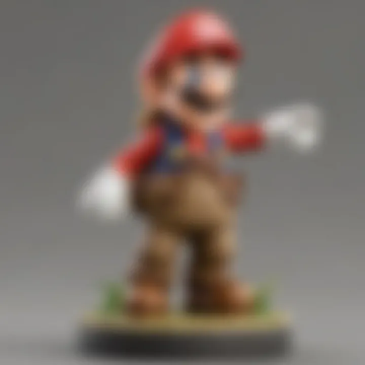 Collectible Mario Amiibo merchandise igniting gaming enthusiasm