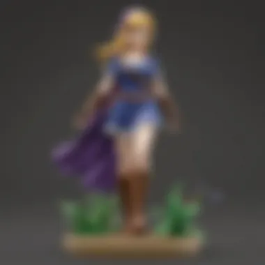 Amiibo Collector's Display Featuring Twilight Link Collector's display of various amiibo including Twilight Link