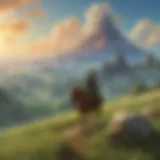 A panoramic view of Hyrule's vast landscapes