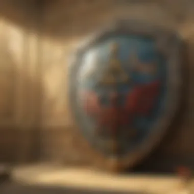 Hylian Shield in the Temple of Time