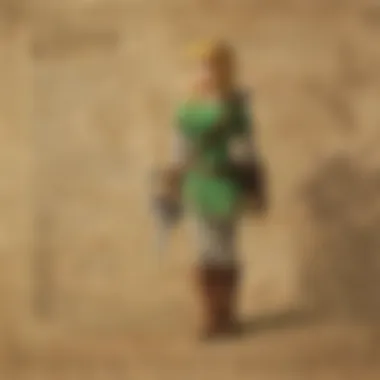 Timeline of Key Events in the Zelda Universe An intricate timeline visualizing significant events that defined the evolution of the Zelda universe throughout its series.