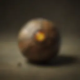 Cyclops Cue Ball showcasing its unique design