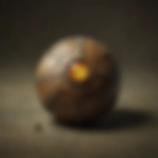 Cyclops Cue Ball showcasing its unique design