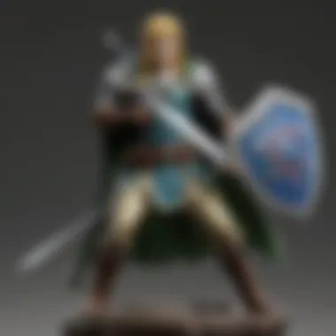 Dark Souls Amiibo in Enigmatic Setting