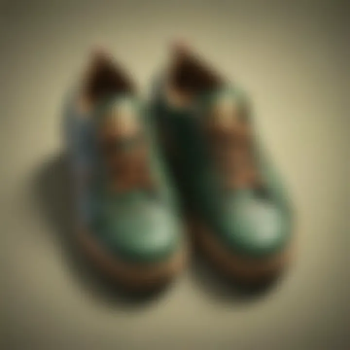 Artistic representation of Deku Shoes highlighting their lore