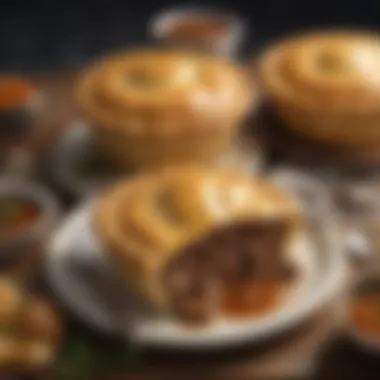 Savory Pastry Filled with Succulent Beef and Rich Gravy