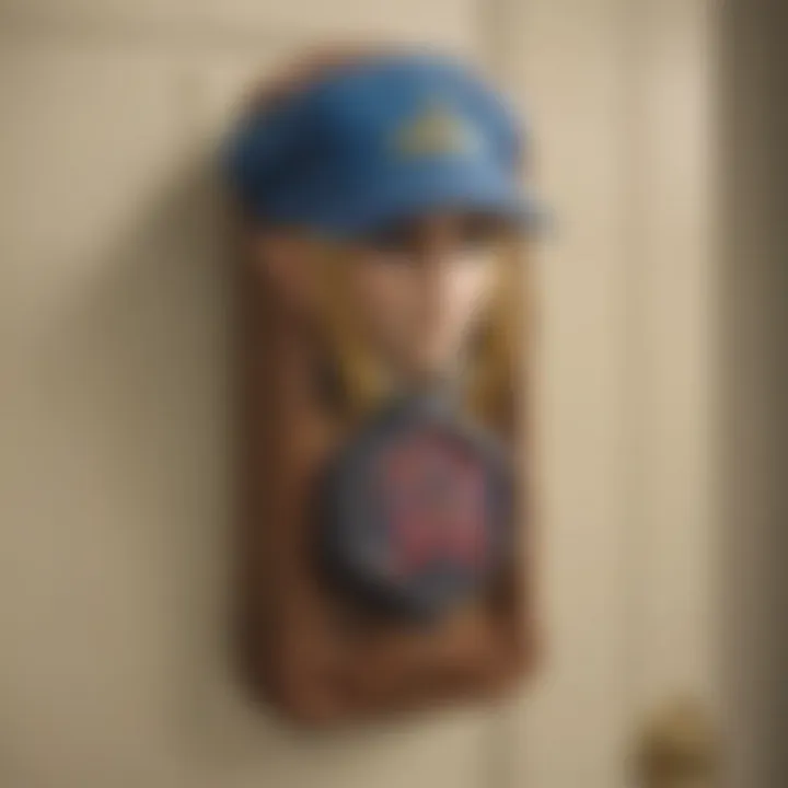 Different types of stylish over the door cap holders