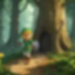 Enchanted Forest in The Minish Cap