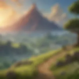 Enchanting Hyrule Landscape