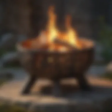 Enhancing Fire Pit Experience with Master Flame Screen