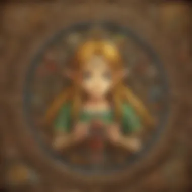 Enchanting Zelda Puzzle Artwork