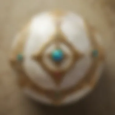 Enigmatic Symbols Engraved on a Goddess Pearl Enigmatic Symbols Engraved on a Goddess Pearl
