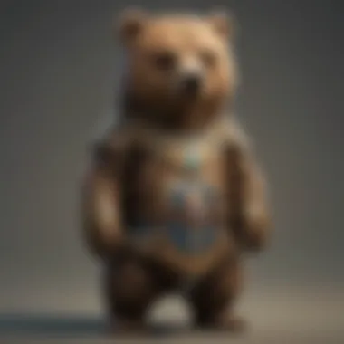 Enigmatic Aura of the Tiny Headed Kingdom Bear Enigmatic Kingdom Bear in Hidden Cave
