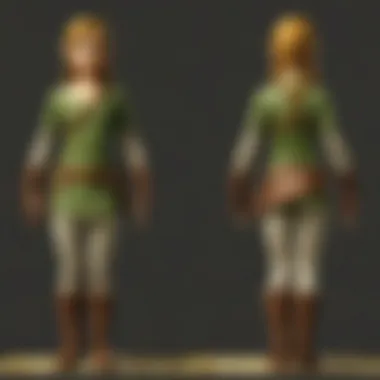 Evolution of Zelda game graphics