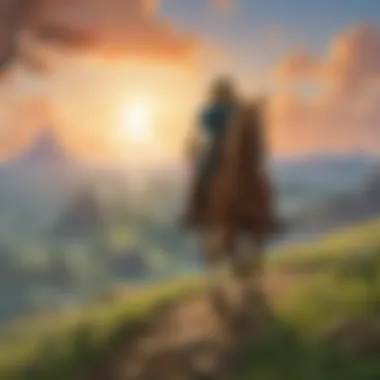 Serene Open World Experience A serene moment in a vast open world.