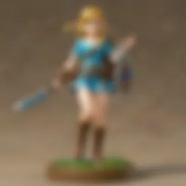 Unlocking Unique Rewards Through Amiibo Interaction A player scanning an Amiibo in Breath of the Wild