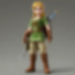 Amiibo figures showcasing various Zelda characters
