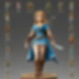 Amiibo figures featuring Zelda characters