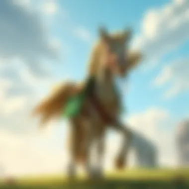 Artistic Representation of Horse Names An artistic representation of horse names in Zelda lore