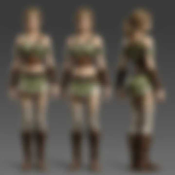 Character art study showcasing the depth of Twilight Princess