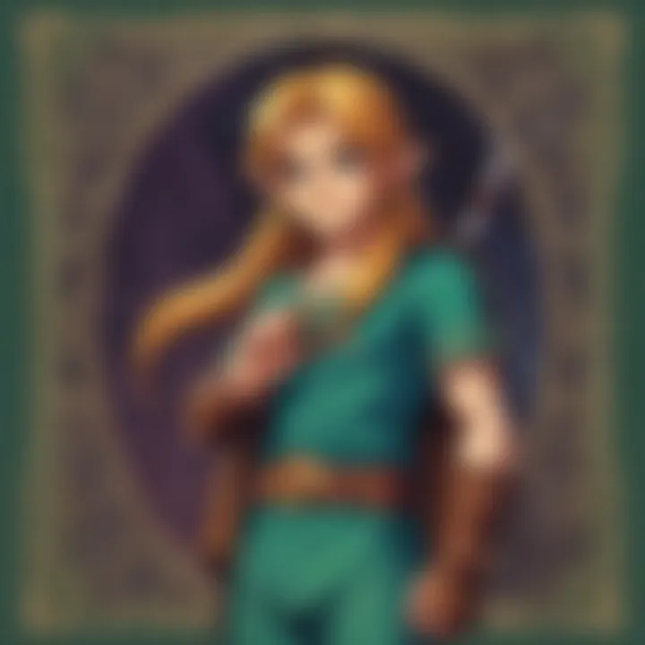 Character interactions in Oracle of Ages, showcasing narrative depth
