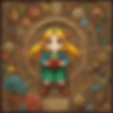 The intricate puzzle mechanics within Oracle of Seasons gameplay
