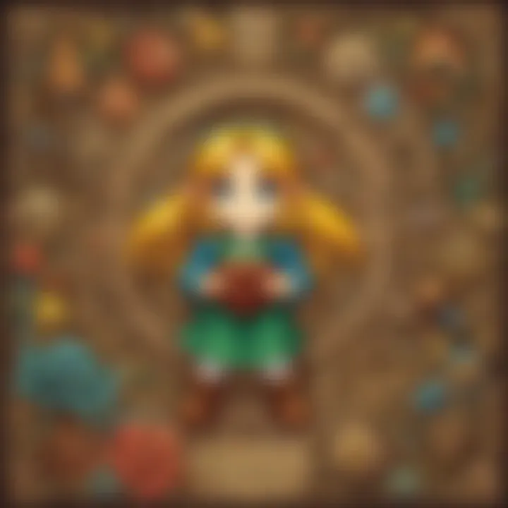 The intricate puzzle mechanics within Oracle of Seasons gameplay