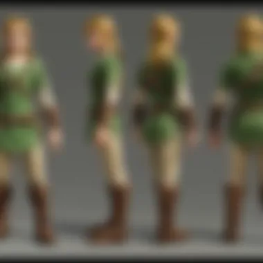 Player Engagement Comparison Casual and dedicated players engaging with different Zelda games