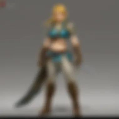 Character Selection in Hyrule Warriors Character selection menu highlighting unique abilities