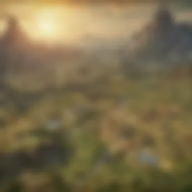 A tactical map revealing strategic gameplay elements