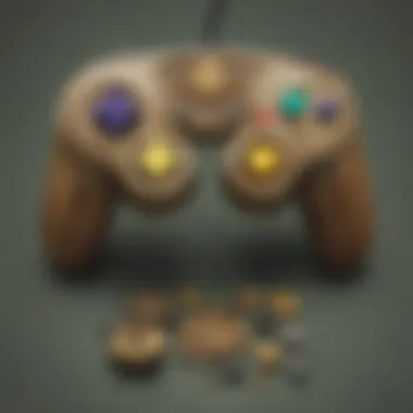 Iconic GameCube Controller Buttons