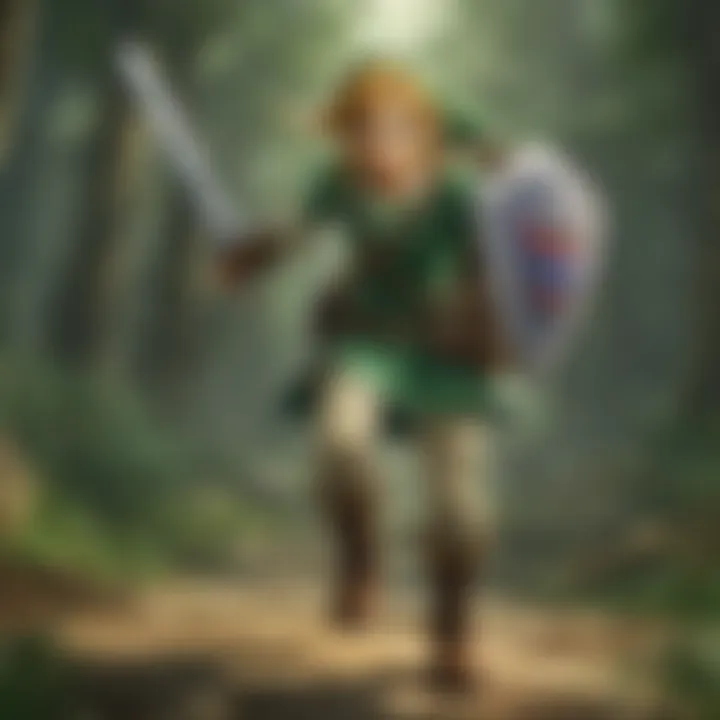 Dynamic combat scene featuring iconic characters and engaging gameplay mechanics