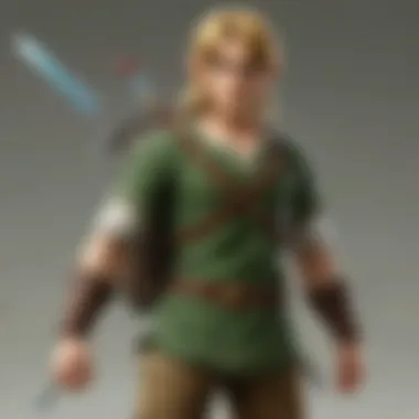 A Unique Encounter with Link Lenzo interacting with Link