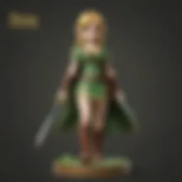 A collection of Nintendo Amiibo cards featuring Zelda characters.