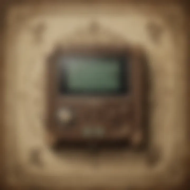 A collage of fan art and merchandise inspired by the Legend of Zelda Game and Watch.