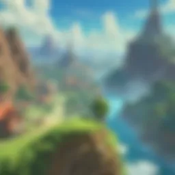 Captivating scenery from Skyward Sword