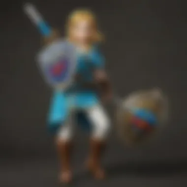 Fan gathering showcasing various Zelda merchandise