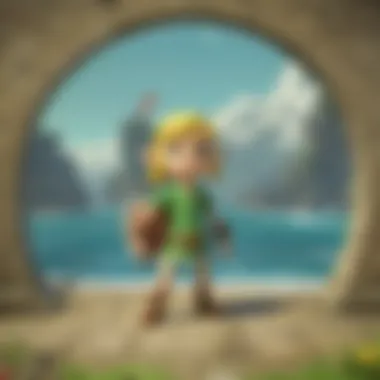 Evolution of Wind Waker visuals for modern audiences