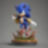 Intricate Sonic Amiibo Design