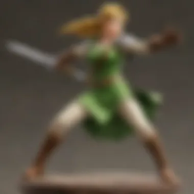 Gameplay scene featuring Zelda in Super Smash Bros