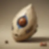 Intricate design of a ceramic ocarina